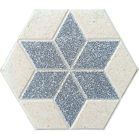 Multi-colour Terrazzo tile OD2-HX3